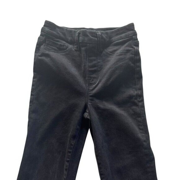 Good American Good Legs Power Stretch Pull On Flare Jeans Women's Size 1 (Small) - Picture 4 of 9